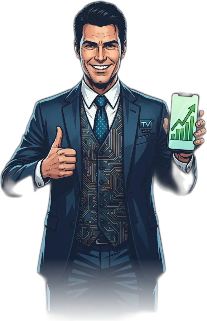 Personaje TecnoVida dándote el visto bueno